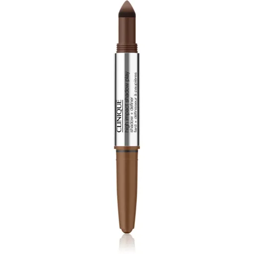 Clinique High Impact™ Shadow Play očné tiene v ceruzke duo odtieň Rum + Cola 1.9 g
