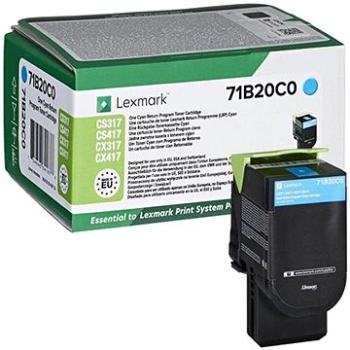 LEXMARK 71B20C0 azúrový