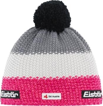 Eisbär Star Pompon SKA Beanie Flecked Pink/White/Grey UNI Čiapka