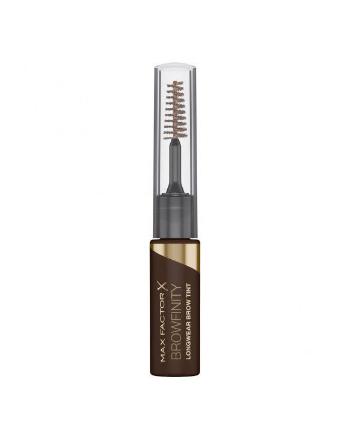 Max Factor Vodeodolná ceruzka na obočie s kefkou Browfinity (Longwear Brow Tint) 4,2 ml 003 Dark Brown