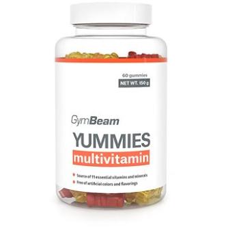 GymBeam Multivitamín Yummies 60 kapsúl, orange lemon cherry (8588007709697)