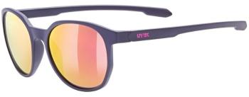 UVEX LGL 54 Blue Matt/Mirror Purple Športové okuliare