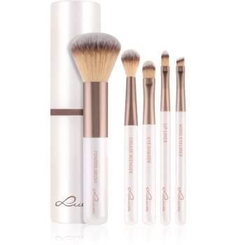 Luvia Cosmetics Travel Set Macchiato sada štetcov cestovný 5 ks