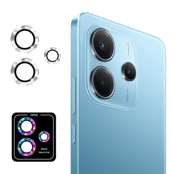 ENKAY ALU Sklo pre fotoaparát Xiaomi Redmi Note 14 SILVER