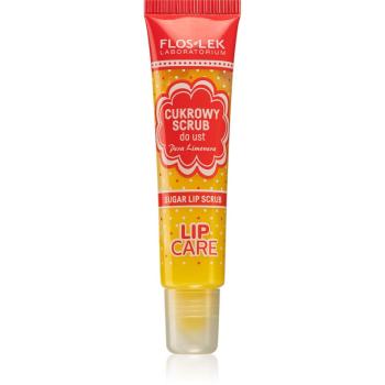 FlosLek Laboratorium Lip Care cukrový peeling na pery príchuť Pera Limonera 14 g