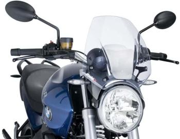 Motor plexi PUIG NEW. GEN SPORT átlátszó BMW R 1200 R (2007-2014) járművekhez