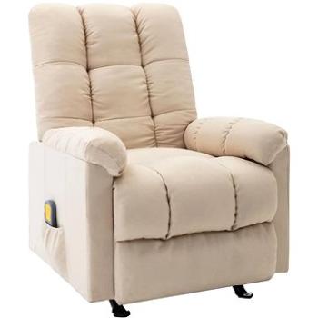Shumee polohovacie krémové textil, 321419