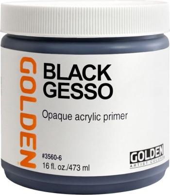 Golden Artist Colors Black Gesso Médium 473 ml 1 ks