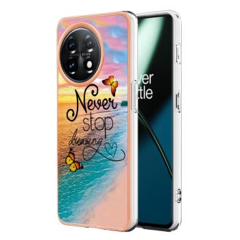 IMD MARBLE Ochranný kryt OnePlus 11 5G DREAM BUTTERFLY