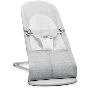 Babybjörn Balance SOFT Silver white Mesh, svetlá konštrukcia (7317680051295)