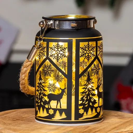 Haushalt international Lucerna s vánočním motivem