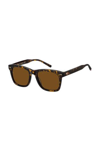 Okuliare Tommy Hilfiger pánske, čierna farba, TH 2184/S