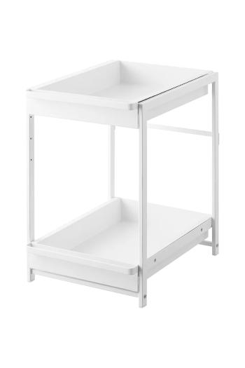 Organizér pod umývadlo Yamazaki Tower 2 biela farba