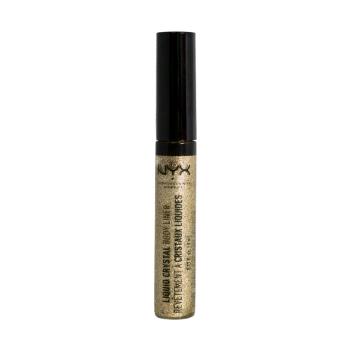 Nyx Professional Make Up  Liquid Crystal Glitter Body Liner - 104 Silk  Očné linky Zelená