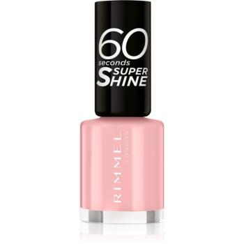 Rimmel 60 Seconds Super Shine lak na nechty odtieň 262 Ring A Ring O´Roses 8 ml