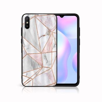 MY ART Silikónový obal Xiaomi Redmi 9A / 9AT PINK MARBLE (143)