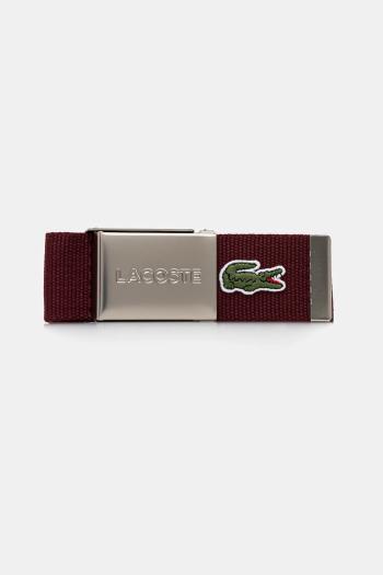 Opasok Lacoste bordová farba, RC2012