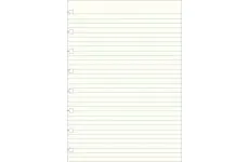 Filofax náhradné listy do zápisníkov A4 - linkované