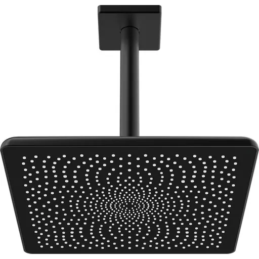 Hansa Aurelia hlavová sprcha na strop vrátane sprchového ramena čierna matná 4727034033