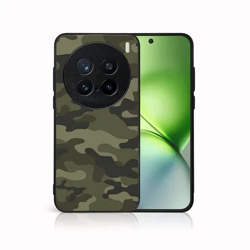 MY ART Ochranný kryt pre Vivo X200 Pro 5G GREEN CAMO (235)