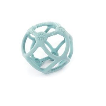 Bo Jungle silikónové hryzadlo B-BALL Pastel Blue (1703739104108)
