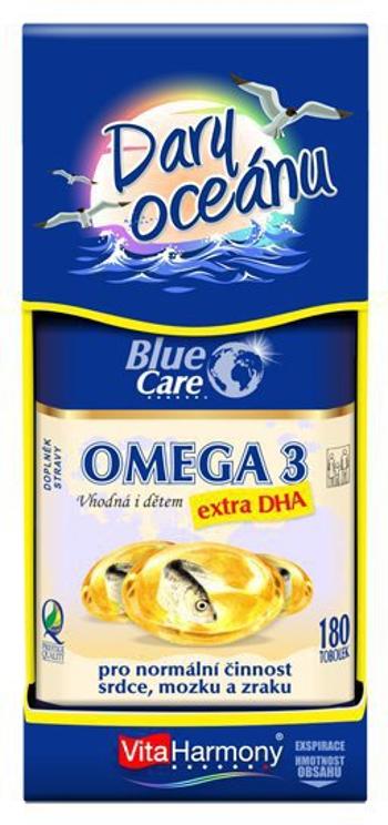 VITAHARMONY Omega 3 extra DHA 180 tvrdých kapsúl