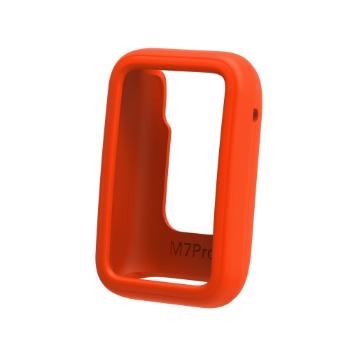 TPU HALF COVER Obal pre Xiaomi Smart Band 7 Pro oranžový