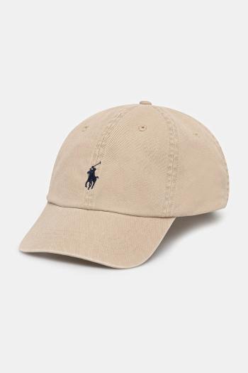 Bavlnená šiltovka Polo Ralph Lauren žltá farba, jednofarebná, 211912843