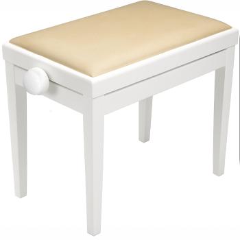 Bespeco SG 101 Drevená klavírna stolička White
