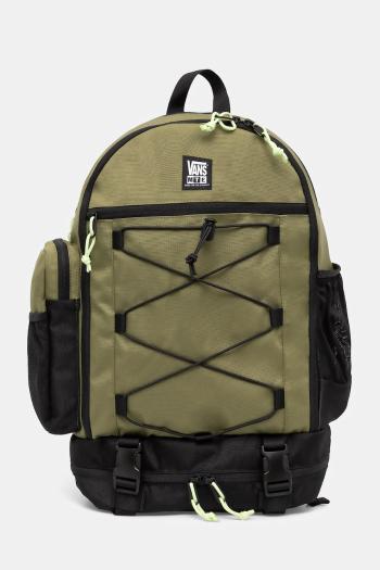Ruksak Vans pánsky, zelená farba, veľký, jednofarebný, VN000M7JZBF1