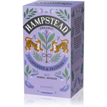 Hampstead Tea London Lavander & Valerian BIO porciovaný čaj 20 ks