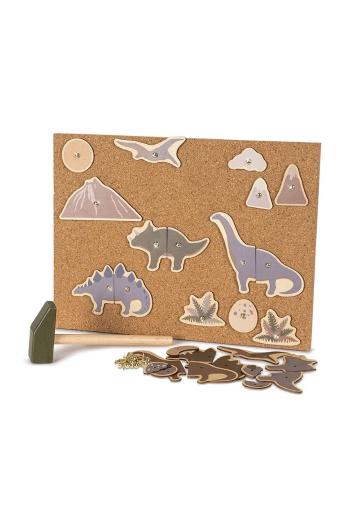 Hračka pre deti Konges Sløjd CORK HAMMER GAME DINO FSC KS101466