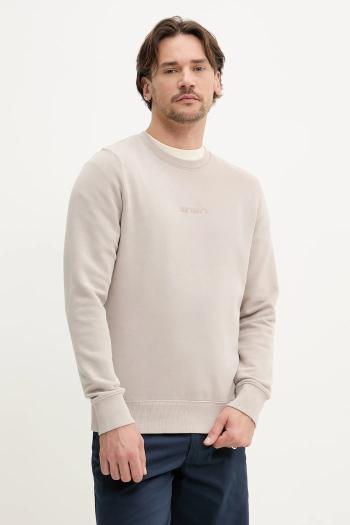 Mikina Superdry pánska, béžová farba, s nášivkou, M2014007A-1PC