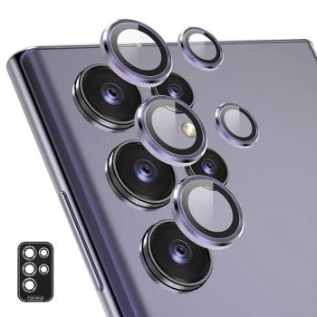 ENKAY ALU Sklo pre fotoaparát Samsung Galaxy S25 Ultra 5G PURPLE
