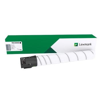 Lexmark originál toner 76C00K0, black, 18500str., Lexmark CS921, CS923, CX920, CX921, CX922, CX923, CX924, O, čierna