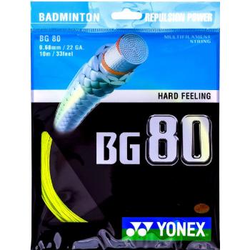 Yonex BG 80 Tollasütő húr, sárga, méret