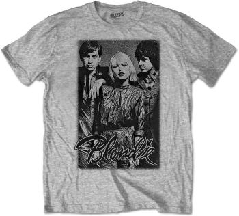 Blondie Tričko Band Promo Unisex Grey 2XL