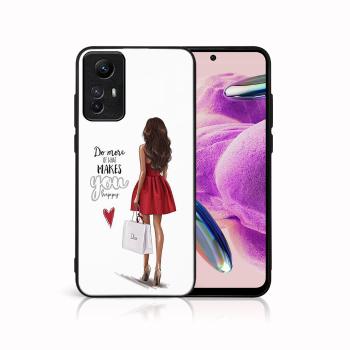 MY ART Ochranný kryt pre Xiaomi Redmi Note 12S RED DRESS (137)