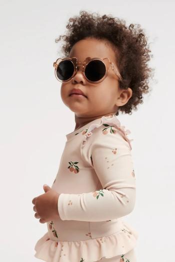 Detské slnečné okuliare Liewood Darla Mr Bear Sunglasses 1-3 Y ružová farba, LW20085