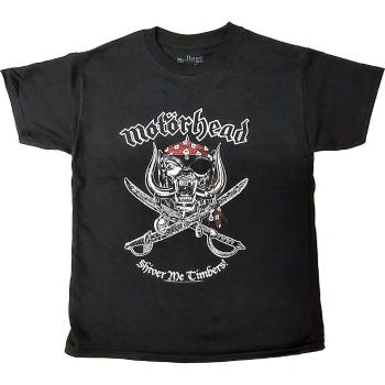 Motörhead tričko Shiver Me Timbers Čierna 11 – 12 rokov