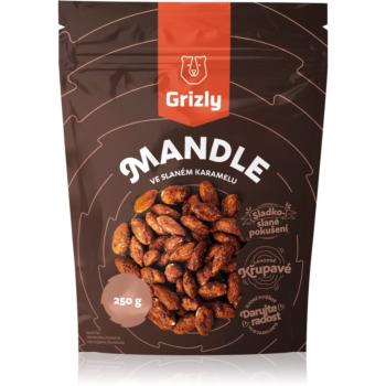 Grizly Mandle v slanom karameli orechy v poleve 250 g