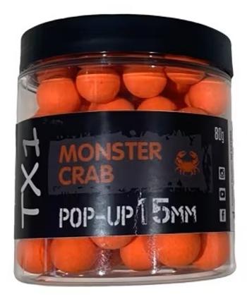 Shimano plávajúce boilie tx1 pop up monster crab 80 g 15 mm orange