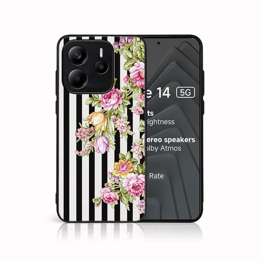 MY ART Ochranný kryt pre Xiaomi Redmi Note 14 5G STRIPS (176)