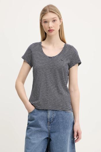 Tričko Superdry dámske, tmavomodrá farba, W1011381A-F1Q