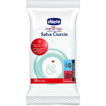 Chicco Wipes vlhčené obrúsky na cumlík 16 ks