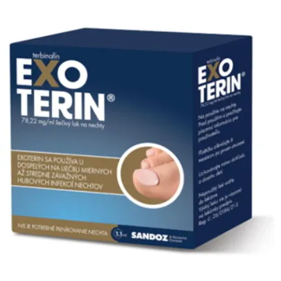 EXOROLFIN Liečivý lak na nechty 78,22 mg/ml 3,3 ml