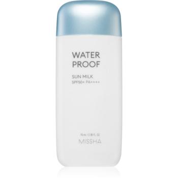 Missha All Around Safe Block Waterproof Sun Milk vodeodolné mlieko na opaľovanie SPF 50+ 70 ml