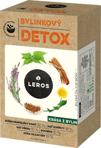 LEROS Natur Detox pročisťujúci čaj s vilcacorou, 20 x 1.5 g