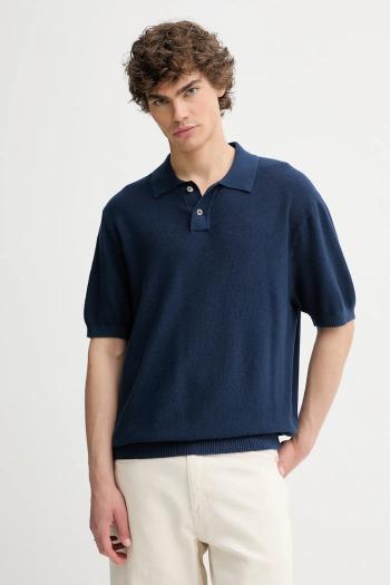 Bavlnené polo tričko Levi's hnedá farba, jednofarebné, A7294