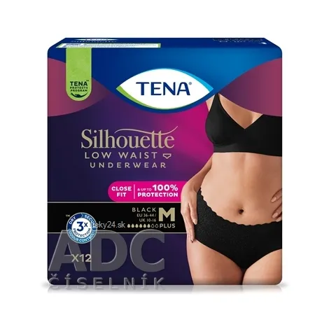 TENA Silhouette Plus Low Waist Black M